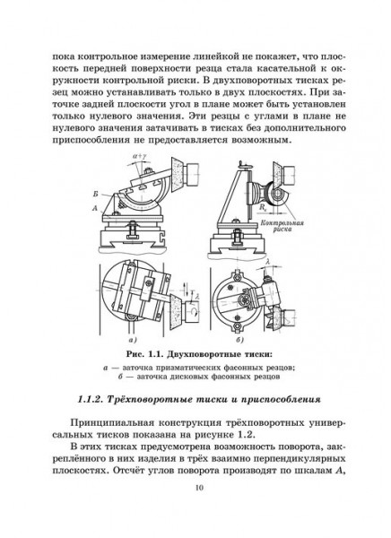 Оснастка для заточки и контроля инструментов