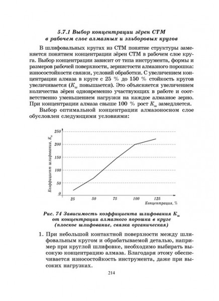 Выбор высокоэффективных абразивных инструментов и режимов резания для различных видов шлифования заготовок